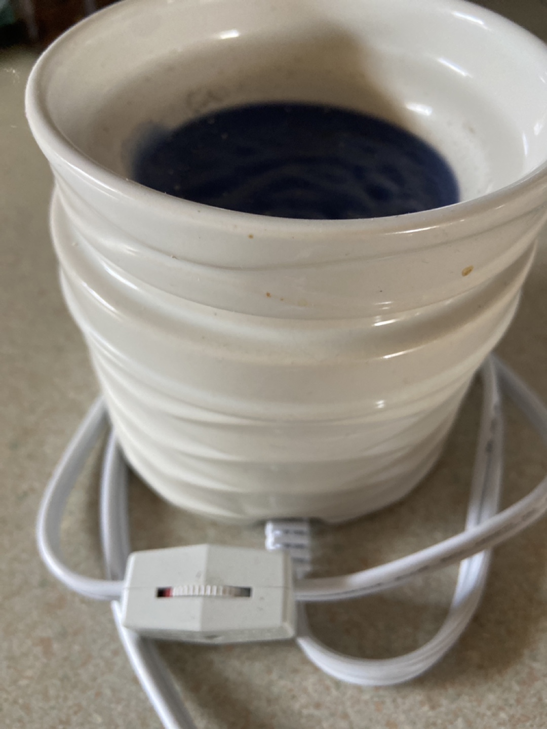 White Ceramic Wax Warmer - photo 3