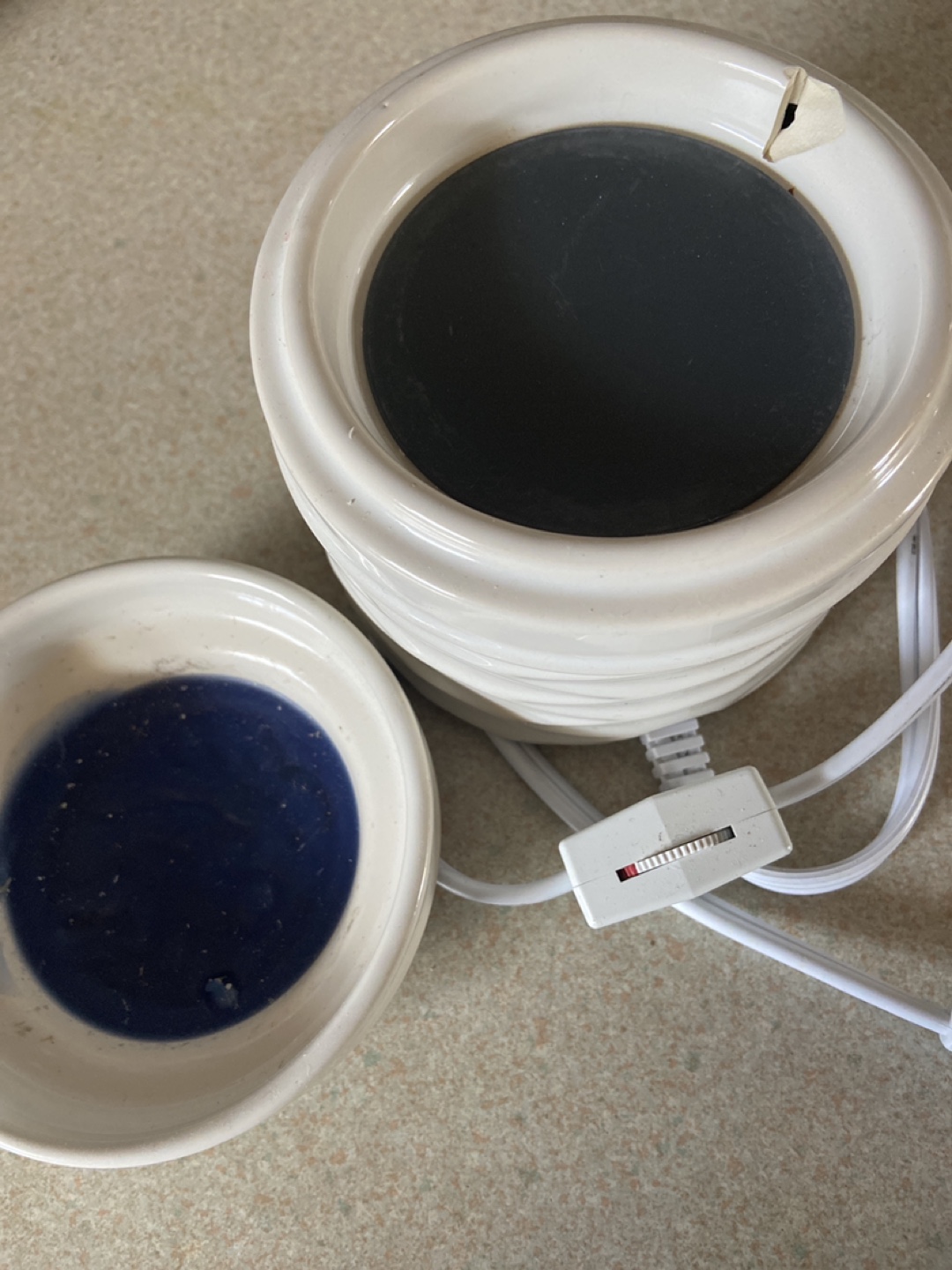 White Ceramic Wax Warmer - photo 2
