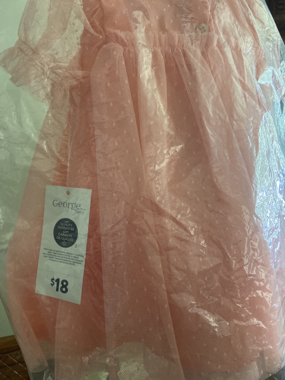 New George Baby Dress - Pink, 3 to 6 months - photo 4