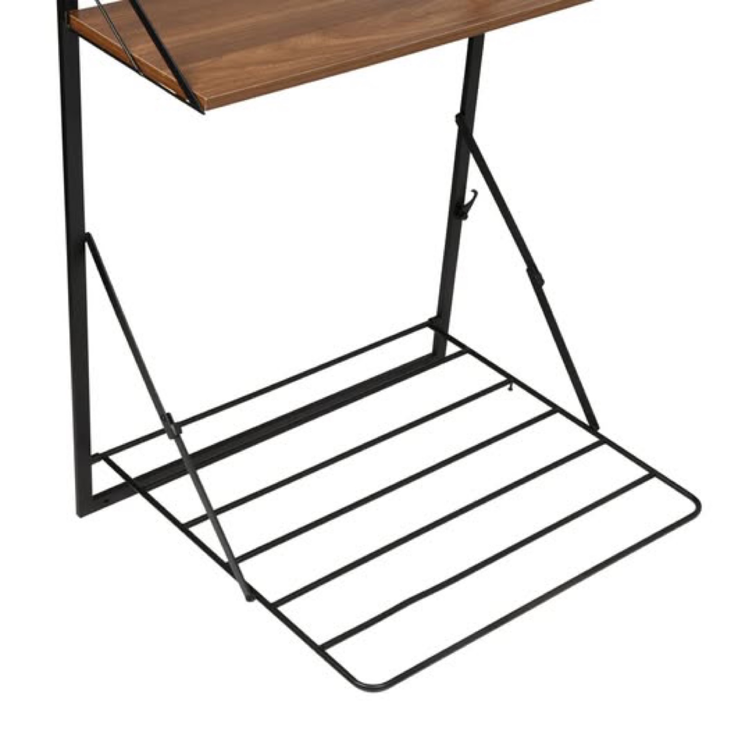 Wall Mounted Folding Laundry Drying Rack - photo 5