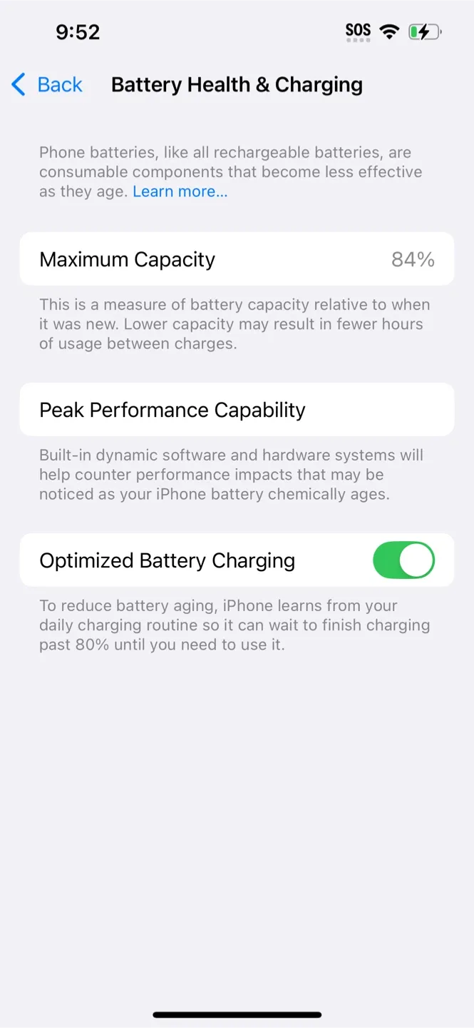 iPhone 13 256gb - used image indicator(6)