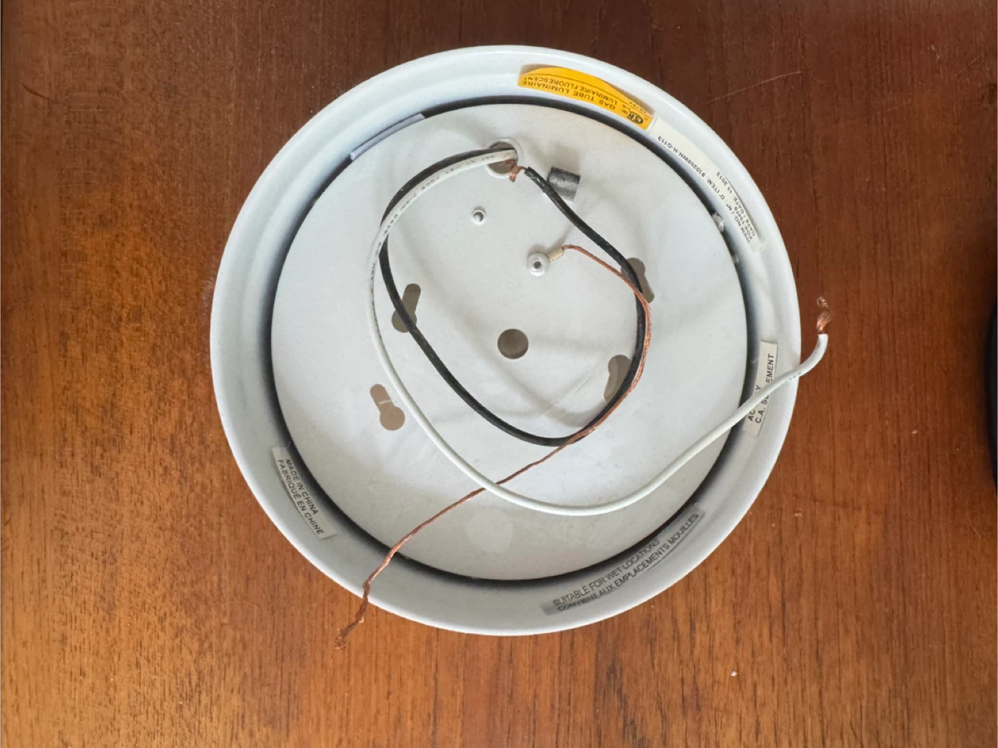 Ceiling Light Fixture - FREE - photo 2