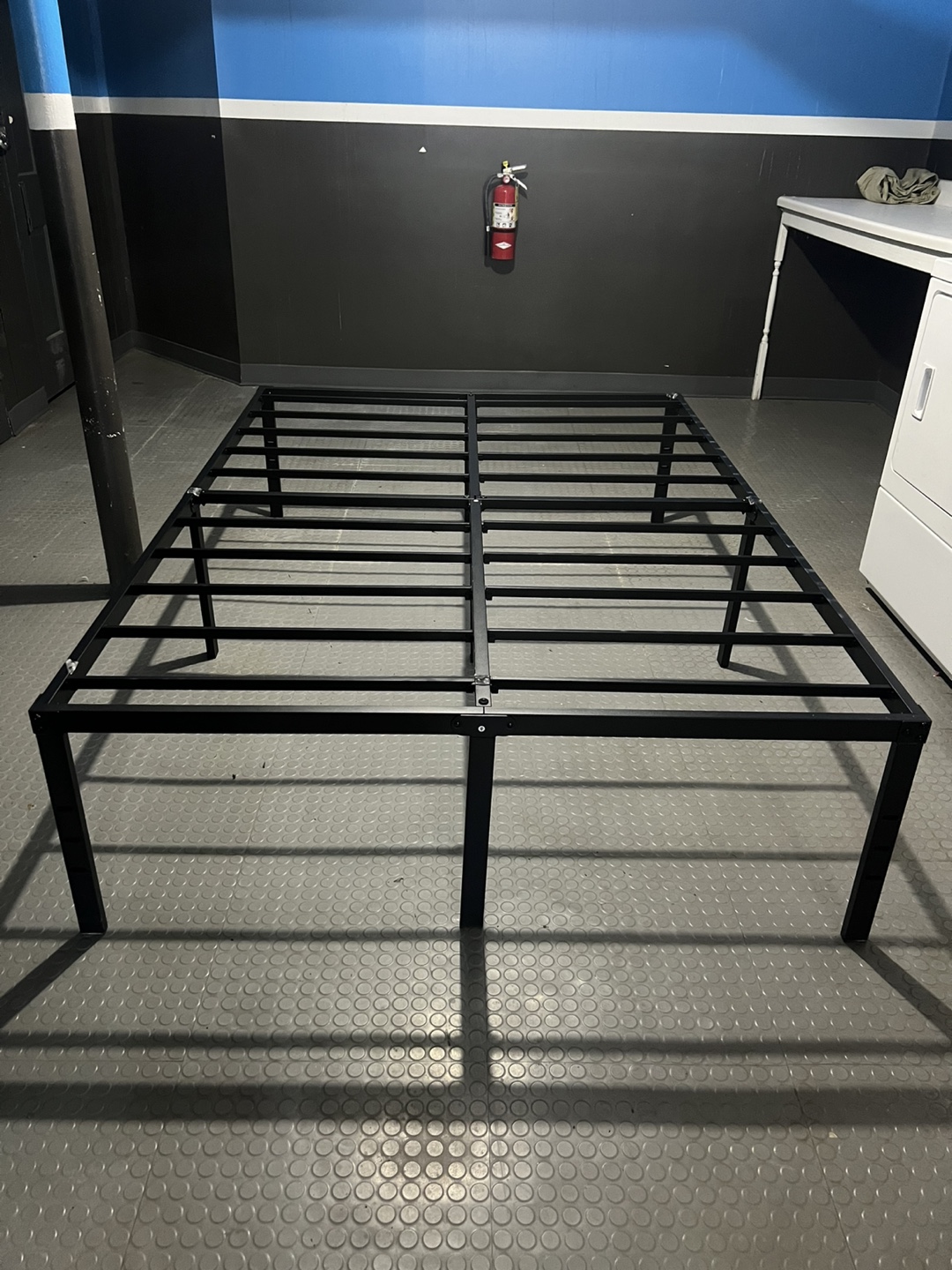 Black Metal Bed Frame - Full Size