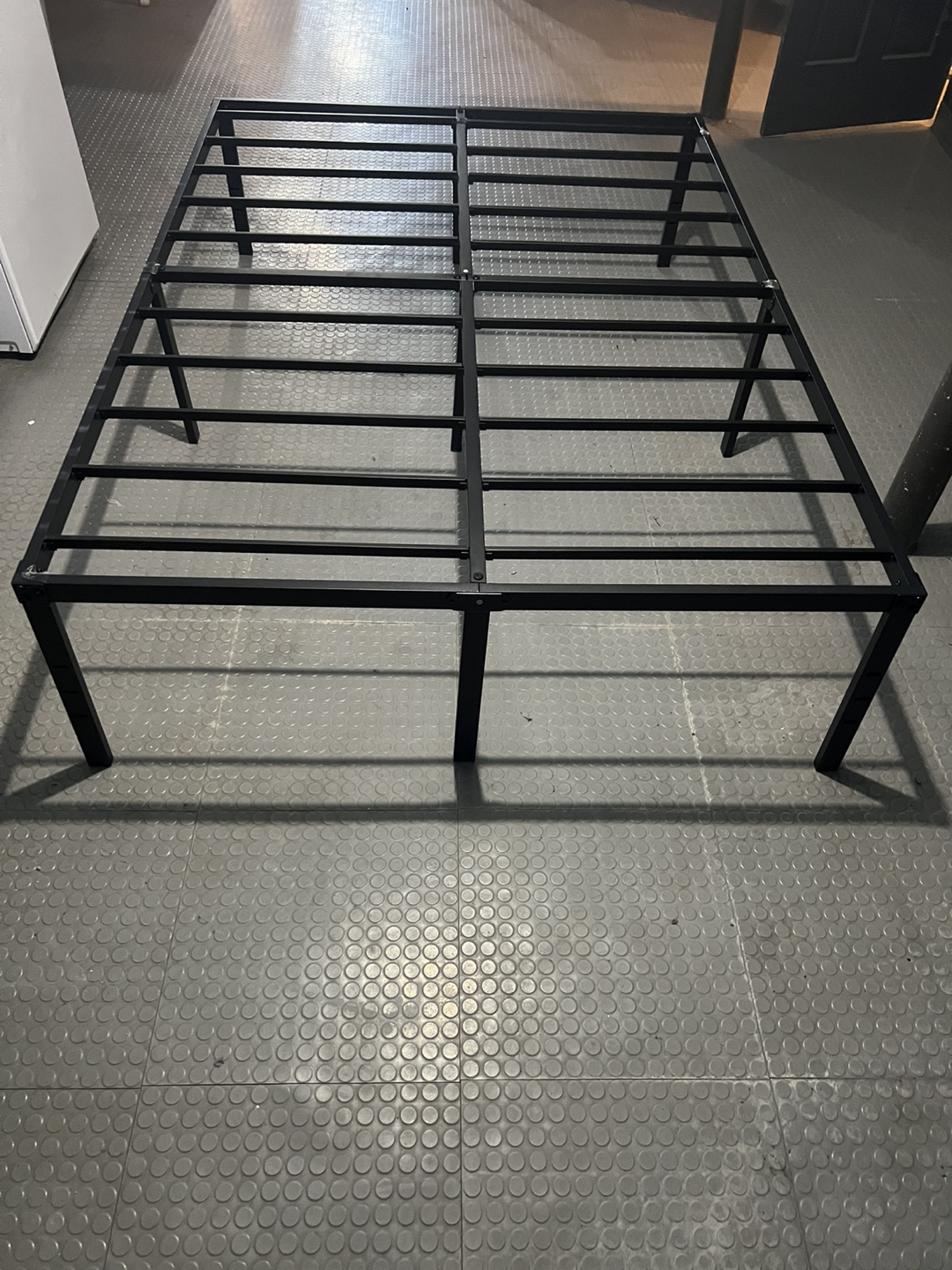 Black Metal Bed Frame - Full Size - photo 3