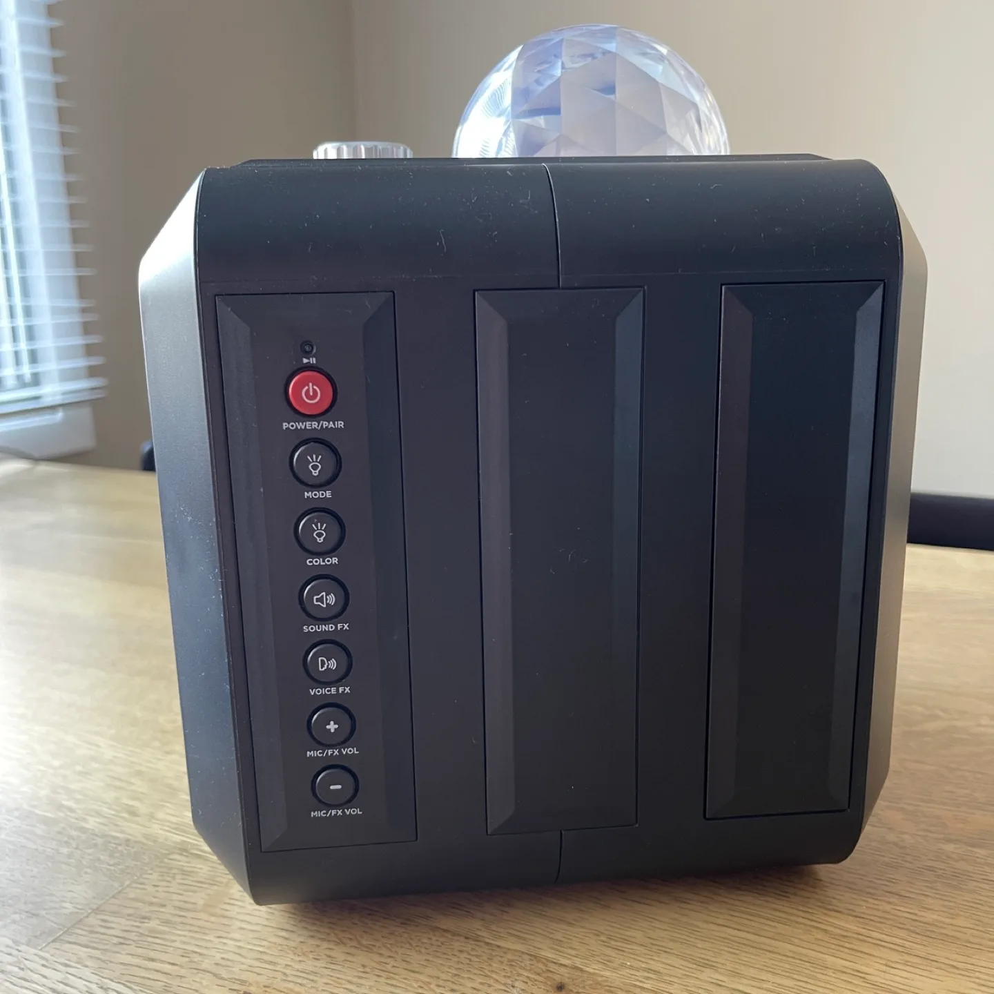 Singsation Star Burst Bluetooth karaoke system image indicator(2)