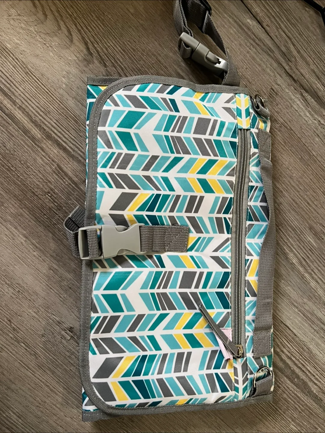 Portable Changing Pad - Chevron Pattern image indicator(4)