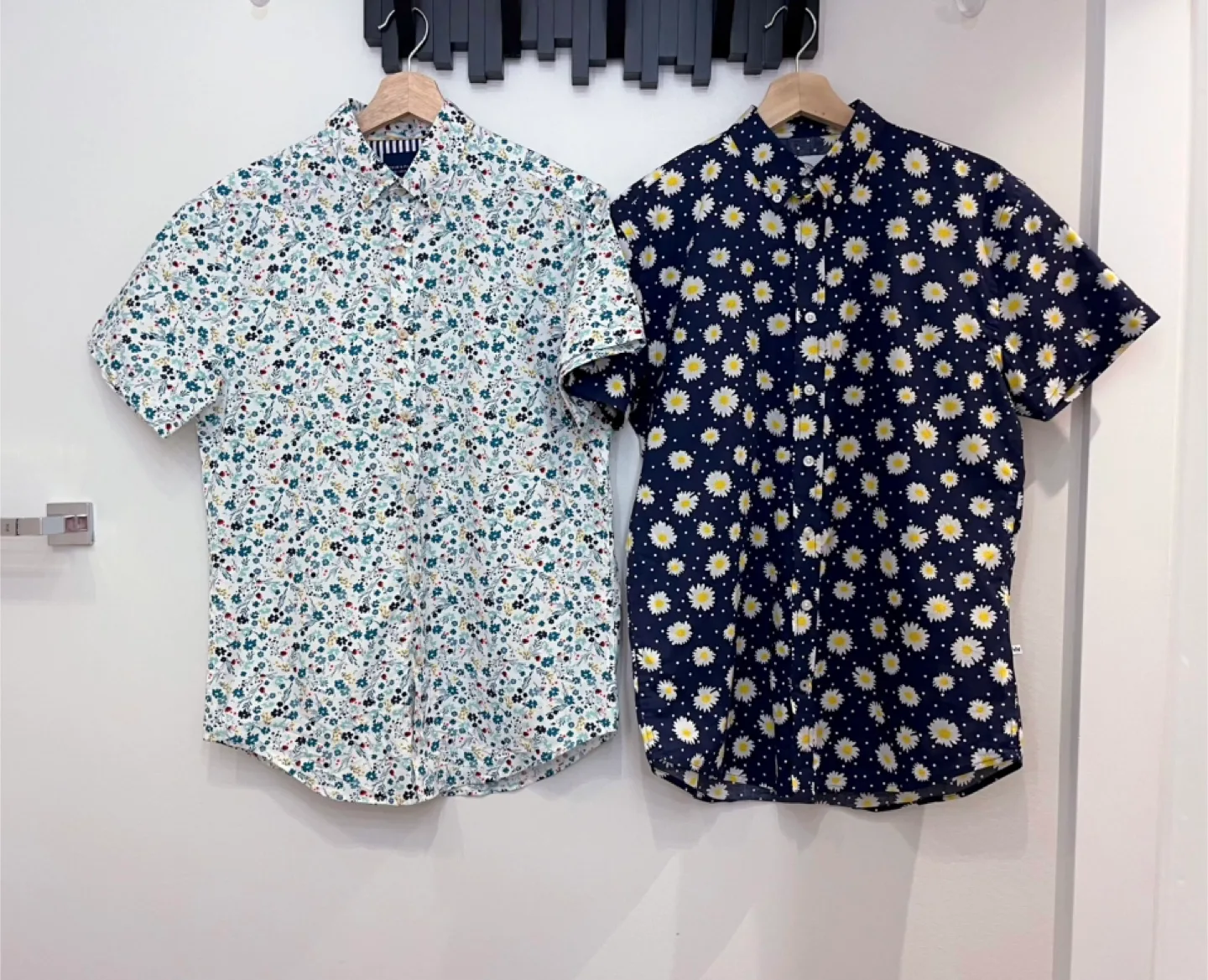 Men’s Two New Floral Shirts - Size S thumbnail