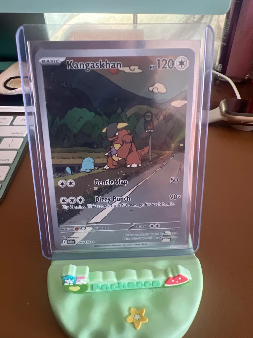 Kangaskhan Pokemon Destined Rivals Card - 204/182 thumbnail