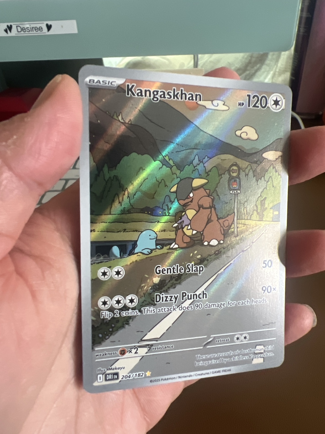 Kangaskhan Pokemon Destined Rivals Card - 204/182 - photo 4