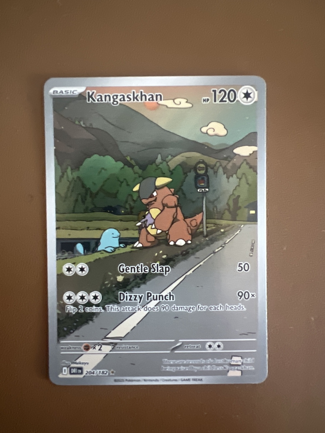 Kangaskhan Pokemon Destined Rivals Card - 204/182 - photo 3