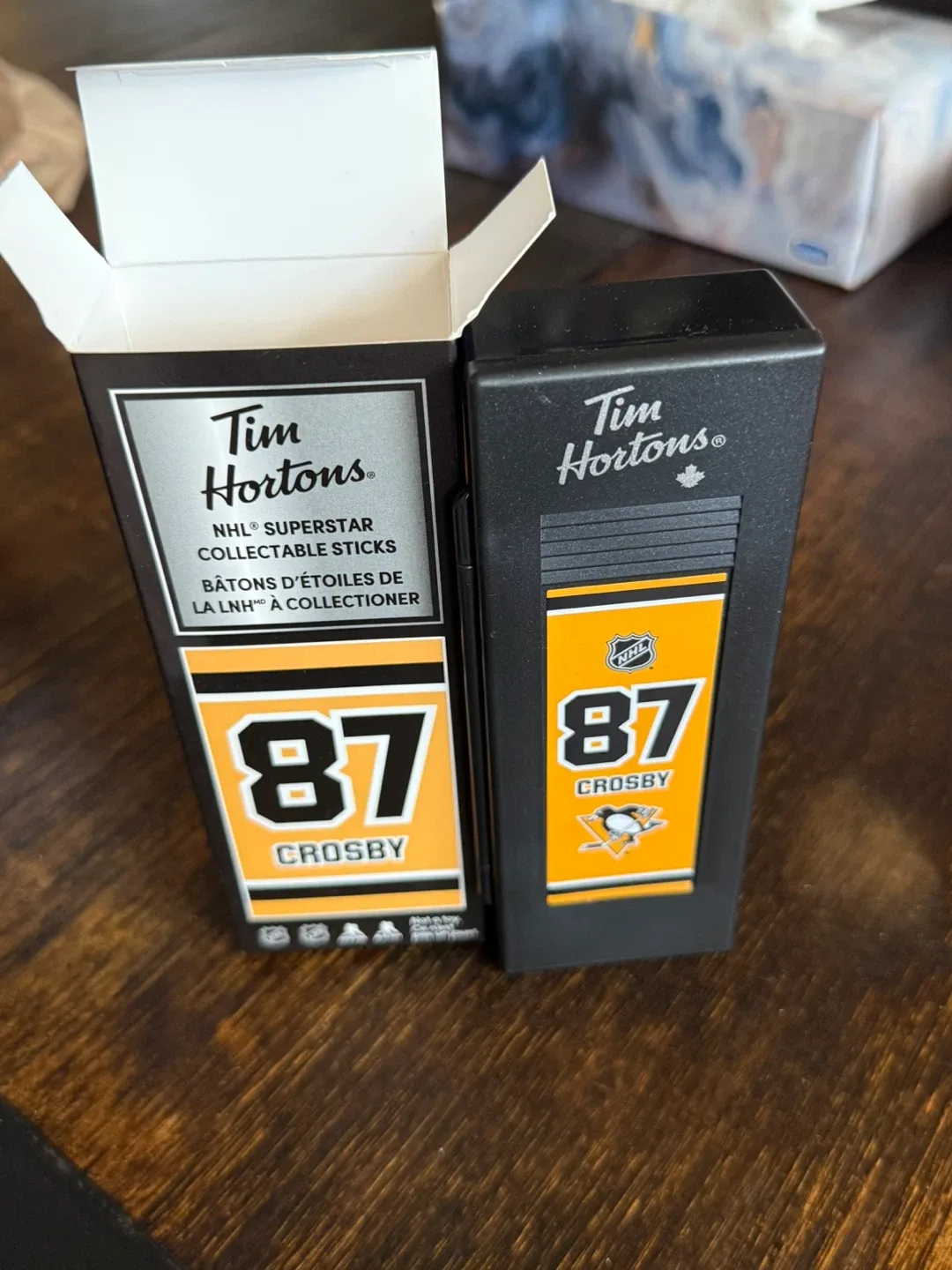 Tim Hortons NHL Superstar Collectable Stick - Crosby image indicator(9)