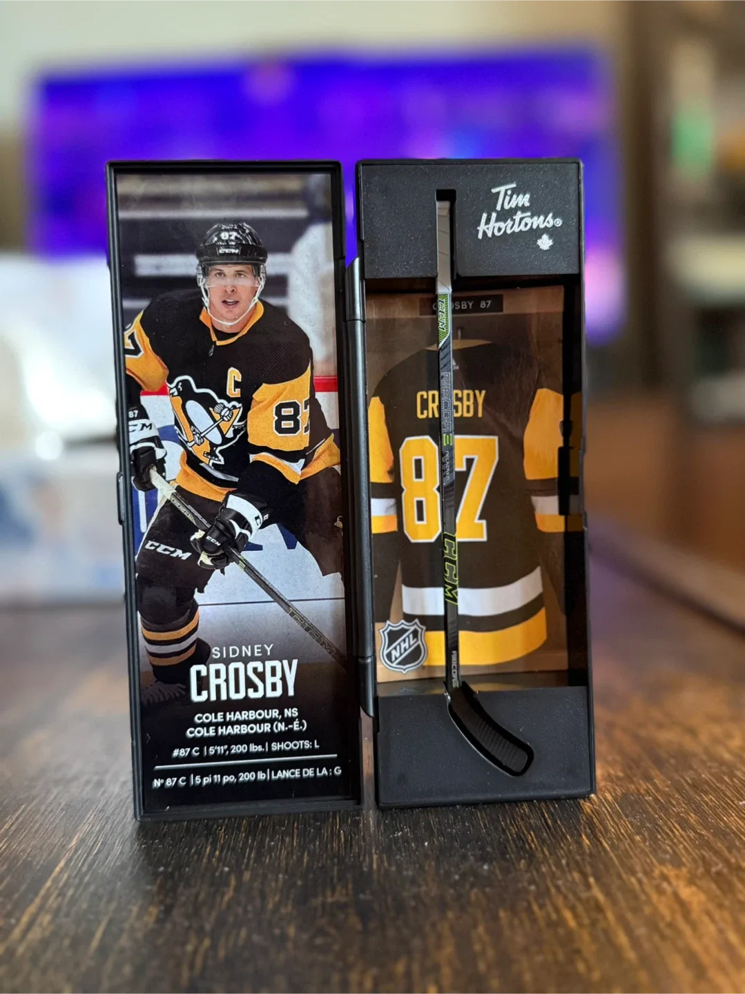 Tim Hortons NHL Superstar Collectable Stick - Crosby image indicator(5)