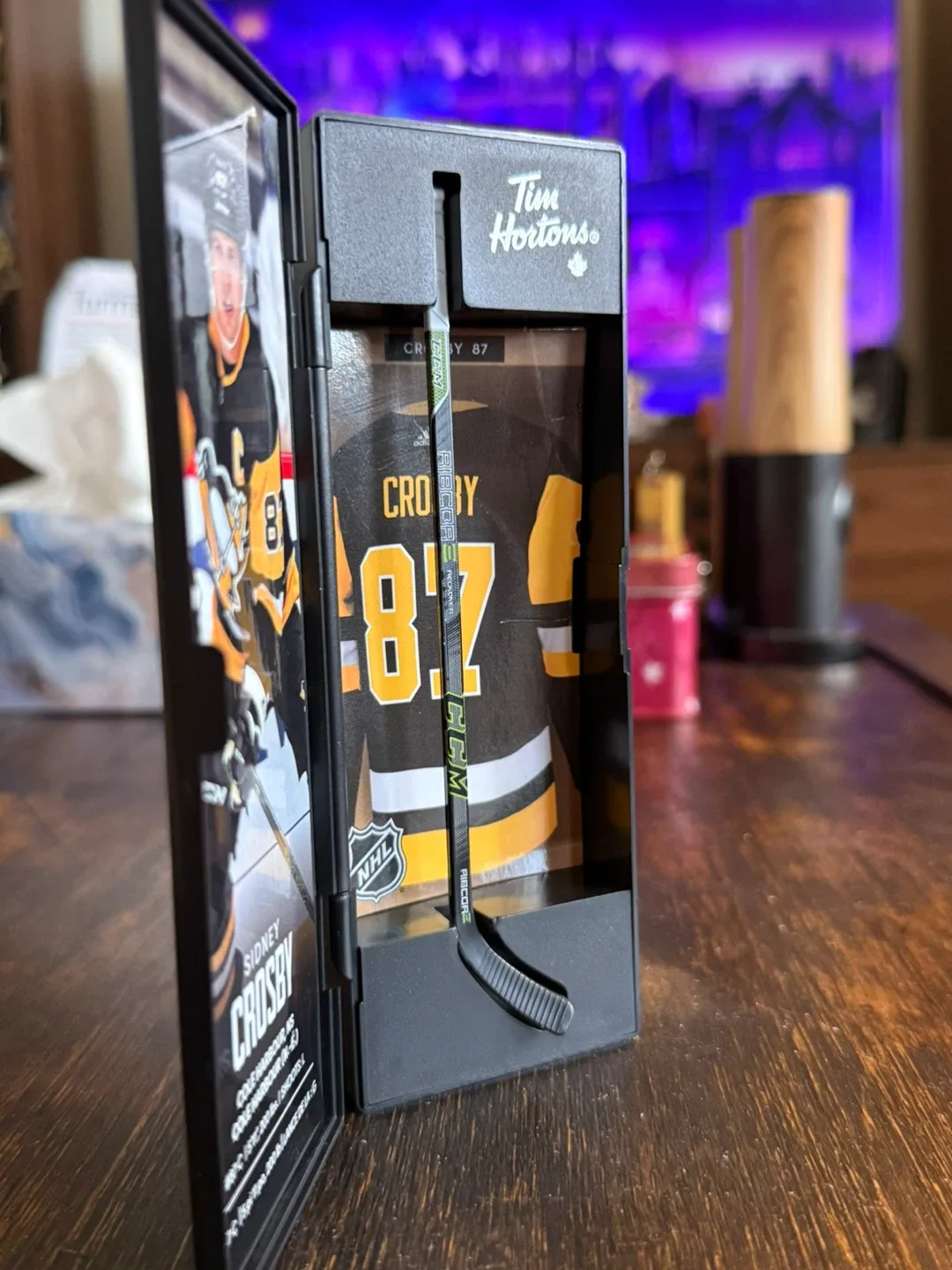 Tim Hortons NHL Superstar Collectable Stick - Crosby image indicator(6)