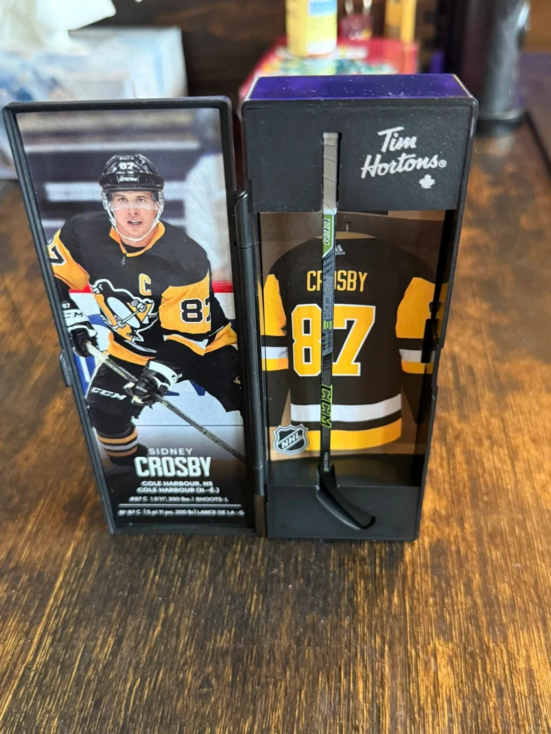 Tim Hortons NHL Superstar Collectable Stick - Crosby image indicator(7)