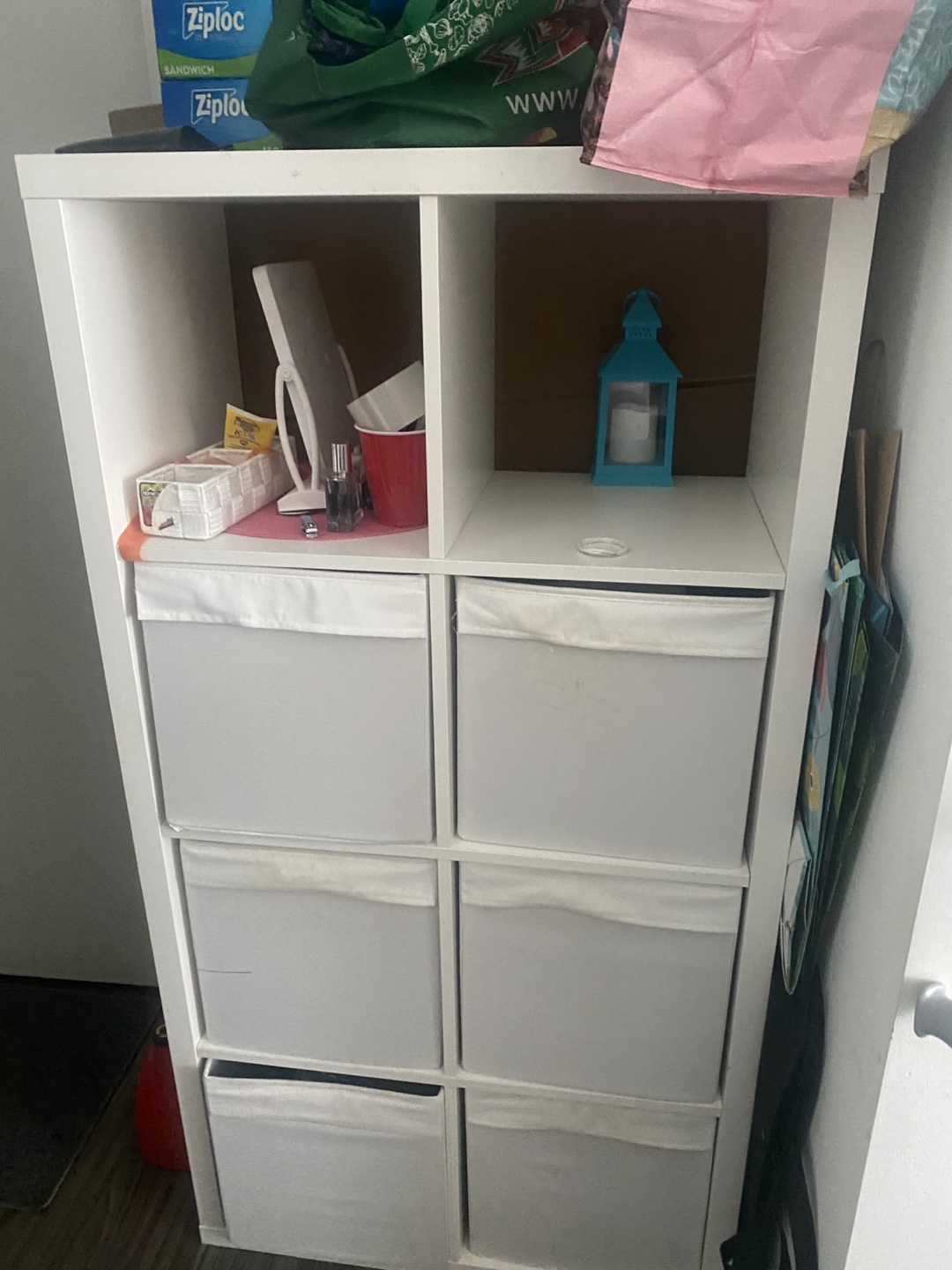 IKEA Kallax Shelf Unit with Inserts