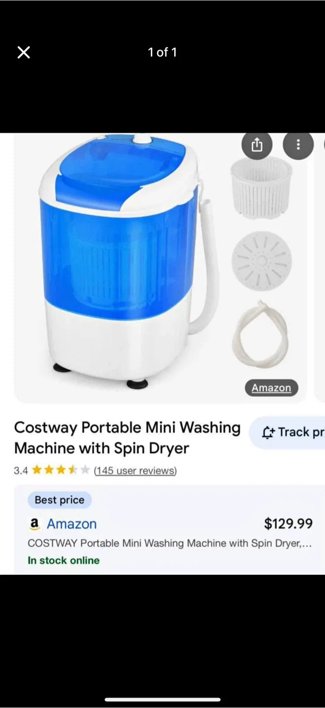 Idée Portable Mini Washing Machine image indicator(2)