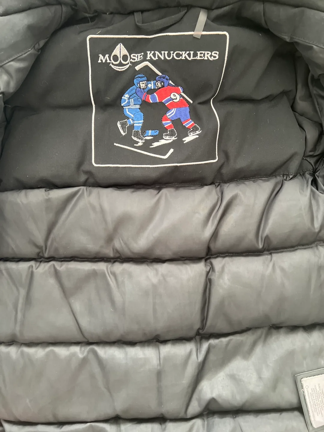 Moose Knuckles Black Jacket Kids XS image indicator(3)