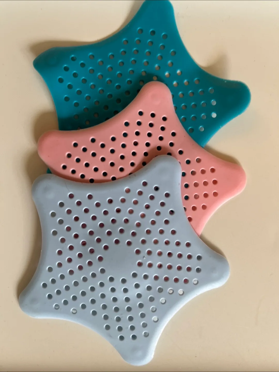 Silicone drain hair catcher - Set of 3 thumbnail