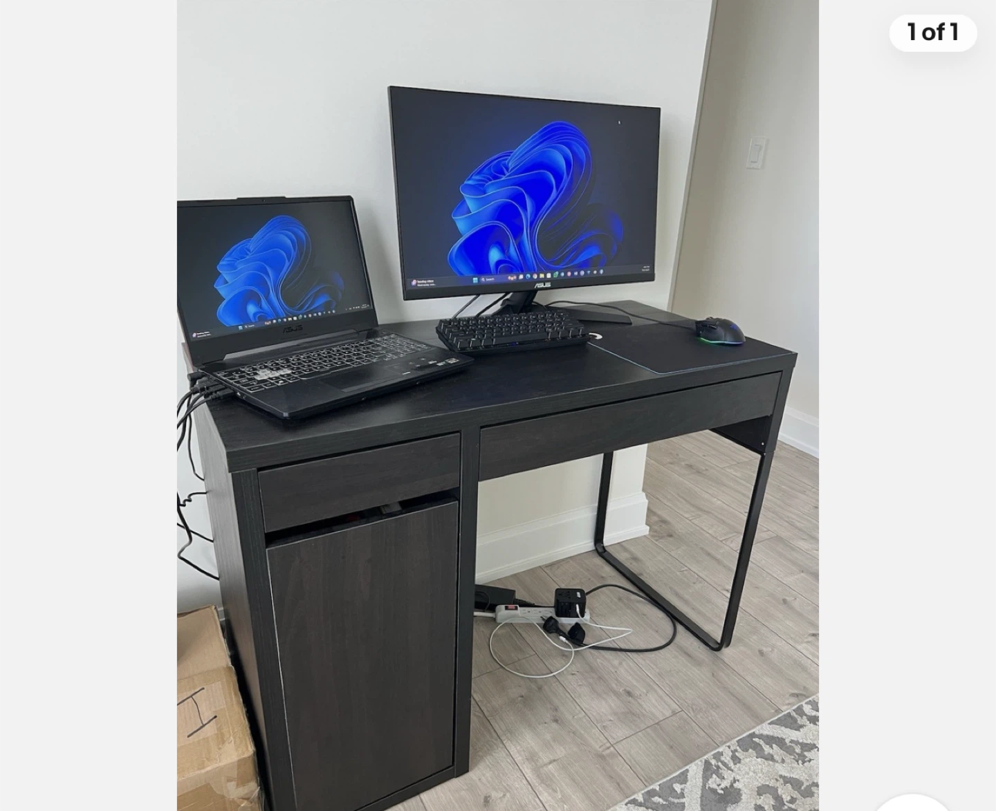 IKEA Desk - Black