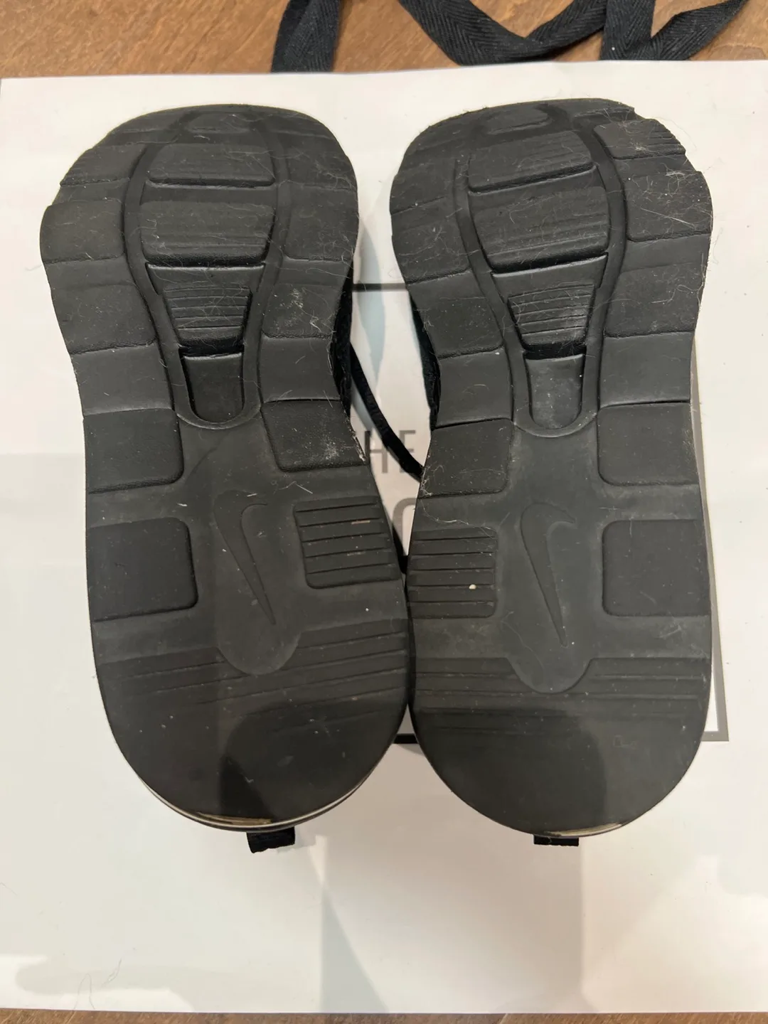 Nike Black Running Shoes- men 7.5 image indicator(5)