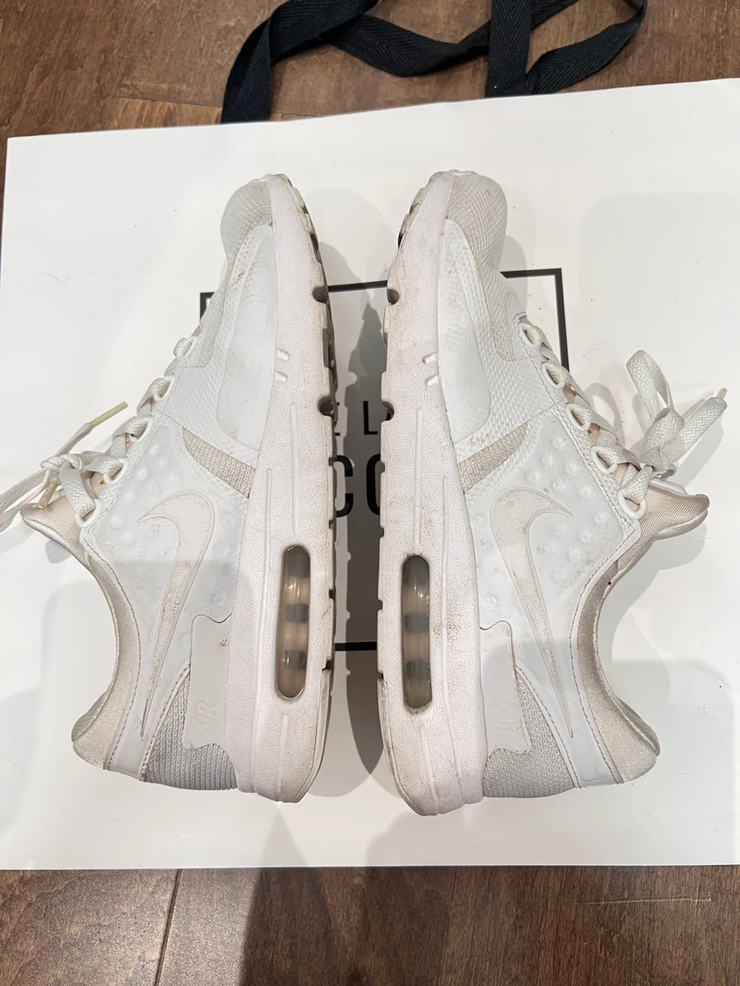 Nike Air Max Zero White Sneakers-men 7.5 image indicator(5)