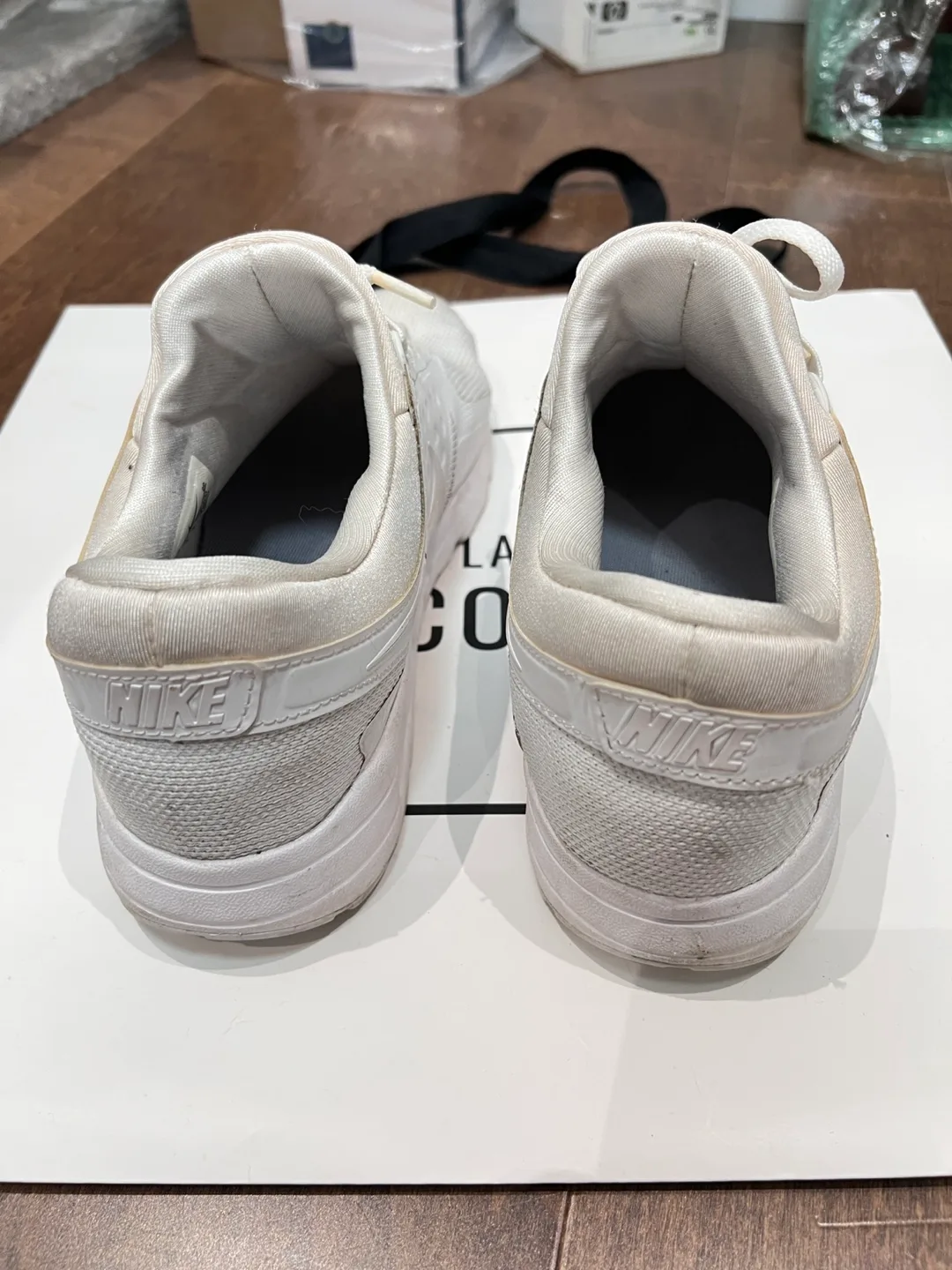 Nike Air Max Zero White Sneakers-men 7.5 image indicator(4)