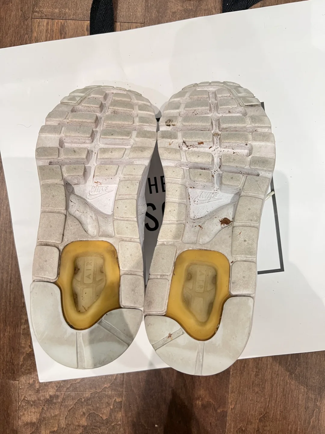 Nike Air Max Zero White Sneakers-men 7.5 image indicator(6)