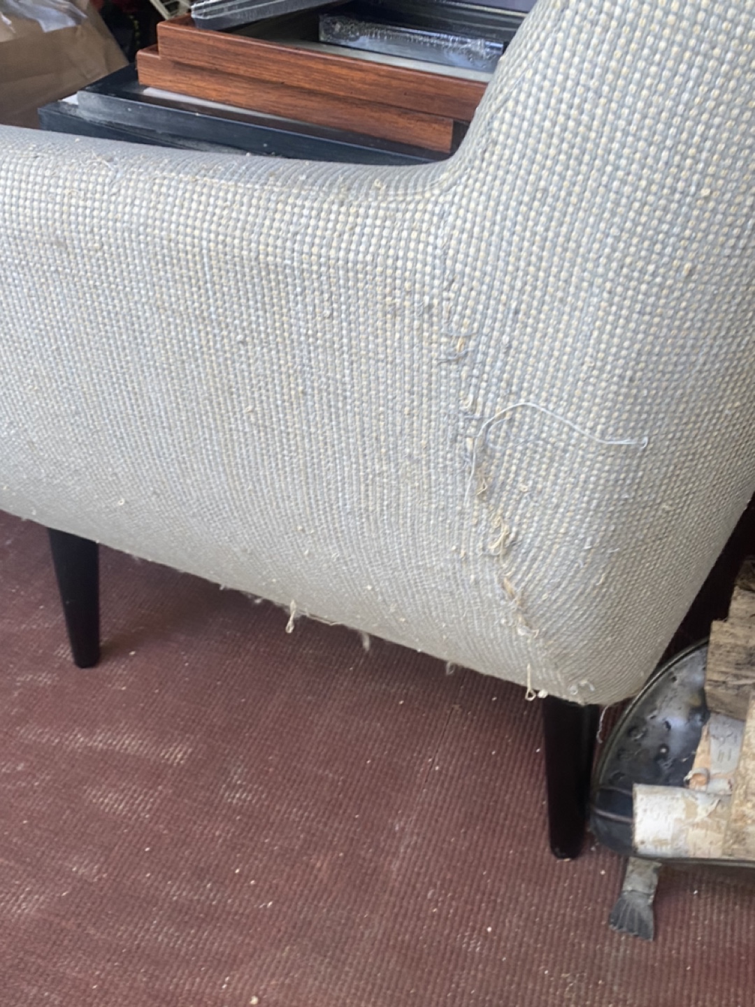 Used Loveseat Sofa - Fair Condition - photo 2
