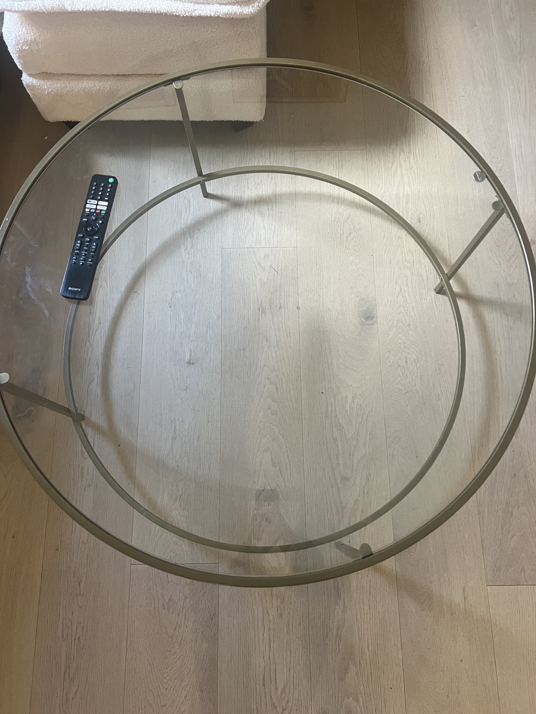 Round Glass Coffee Table