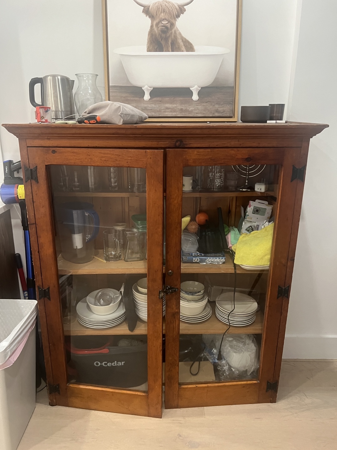Wooden Display Cabinet - photo 2
