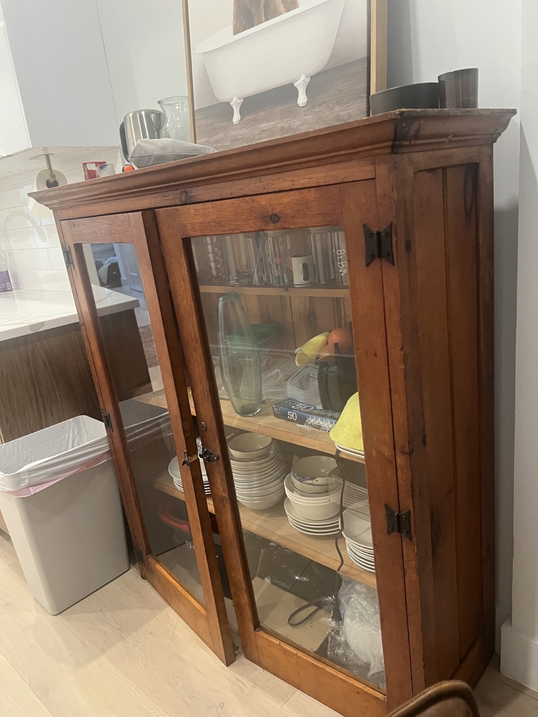 Wooden Display Cabinet