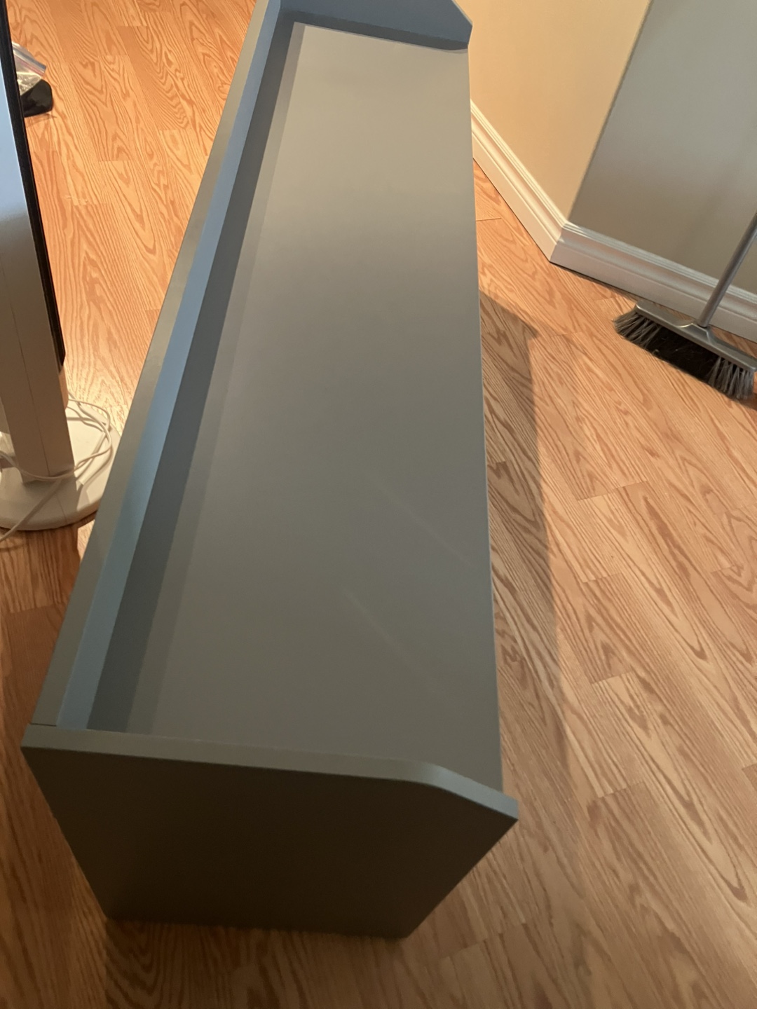 IKEA Hauga TV Bench, Gray, 138x36x54cm
