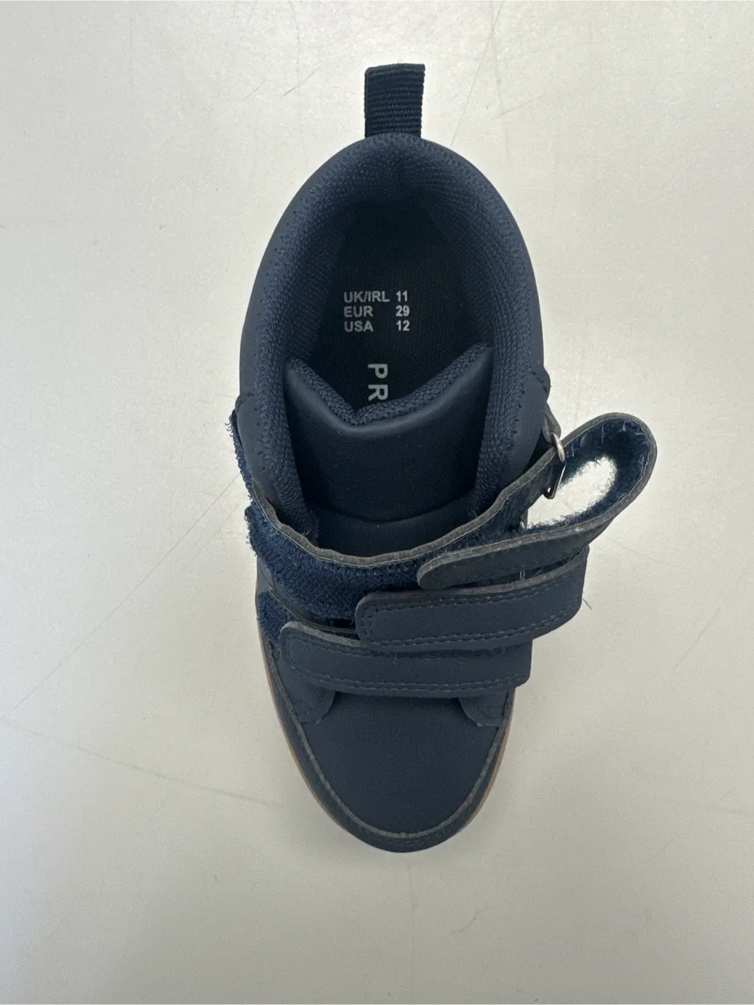 Primark Kids' Blue Camo Sneakers - Size 12 image indicator(3)