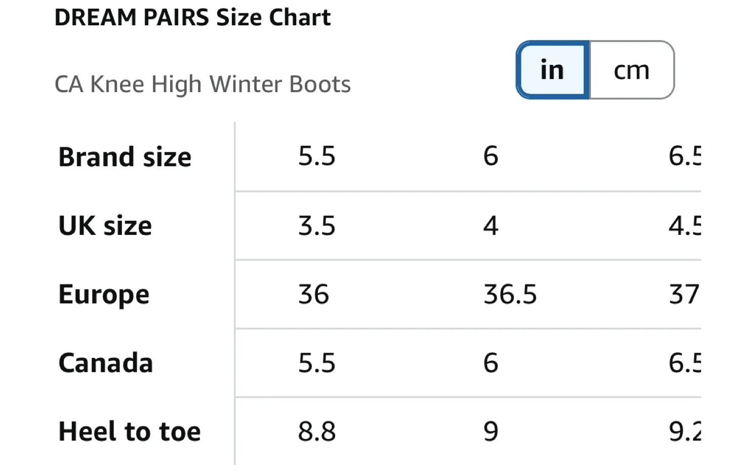 Dream Pairs Brown Cowboy Boots - Ladies Size 5.5 image indicator(4)