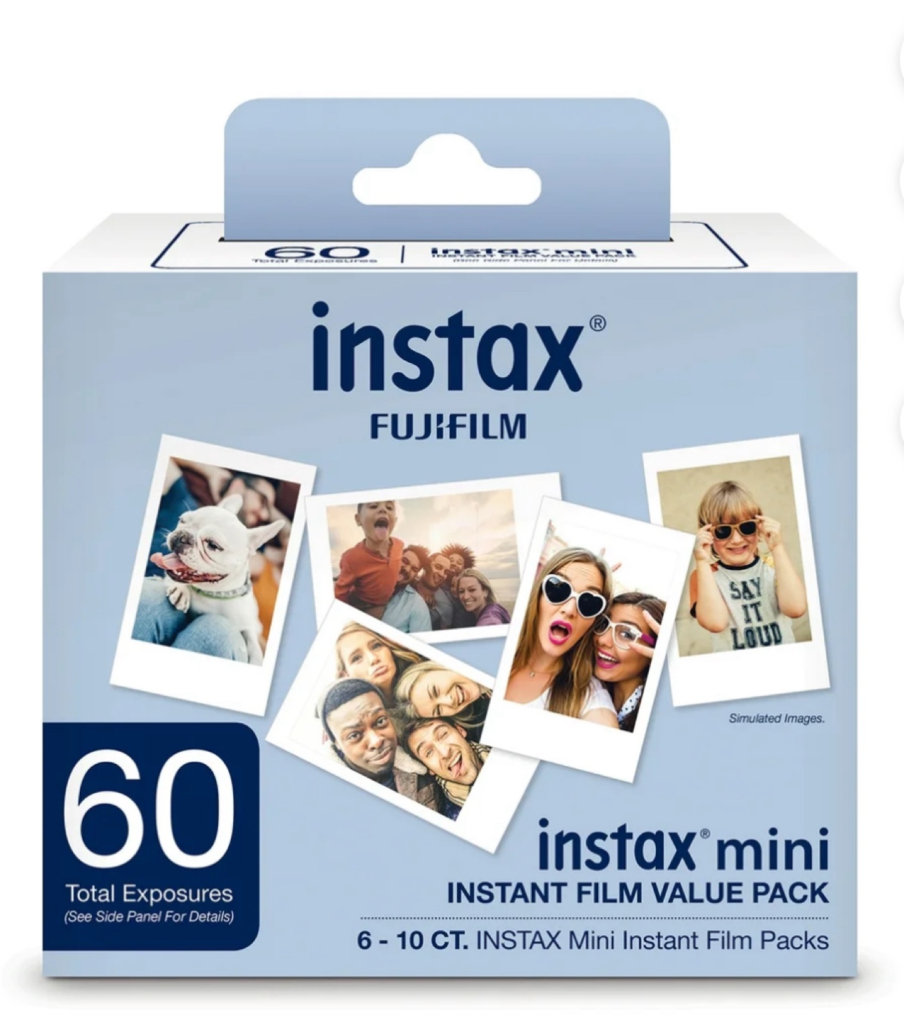 Fujifilm Instax Mini Instant Film Value Pack - 60 Exposures
