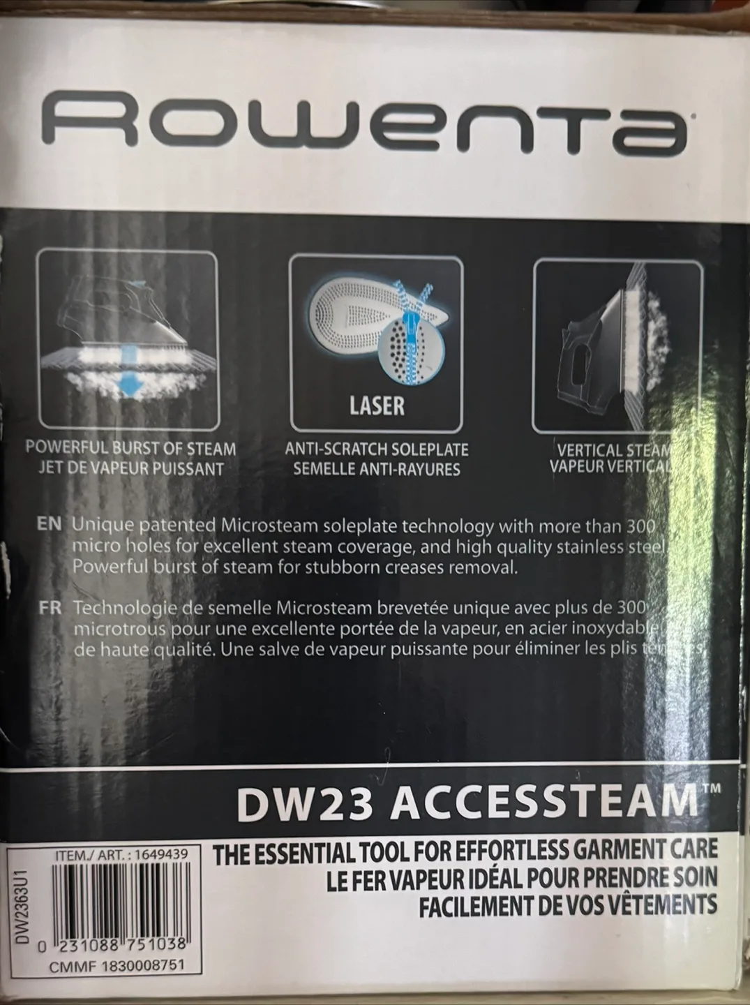 Rowenta DW23 Access Steam Iron