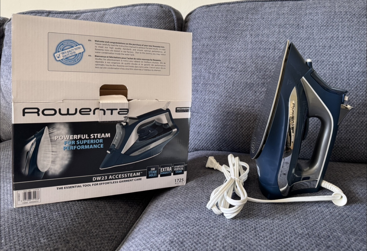 Rowenta DW23 Access Steam Iron - photo 4