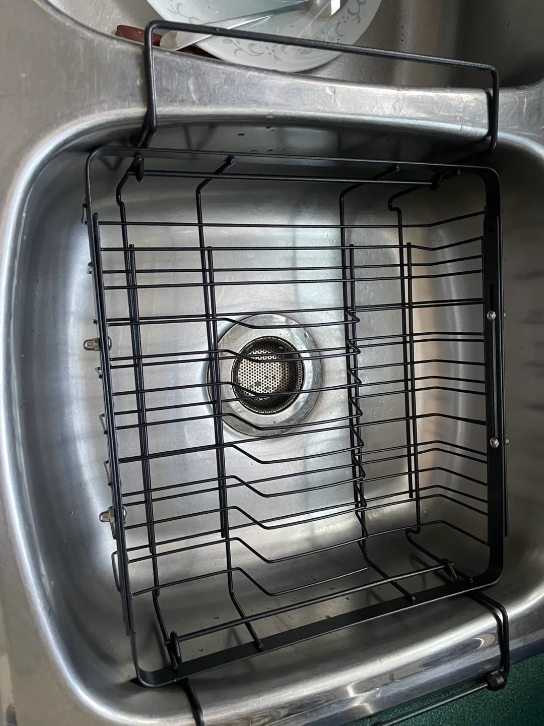 BRAND NEW Black Adjustable Dish Drying Rack thumbnail