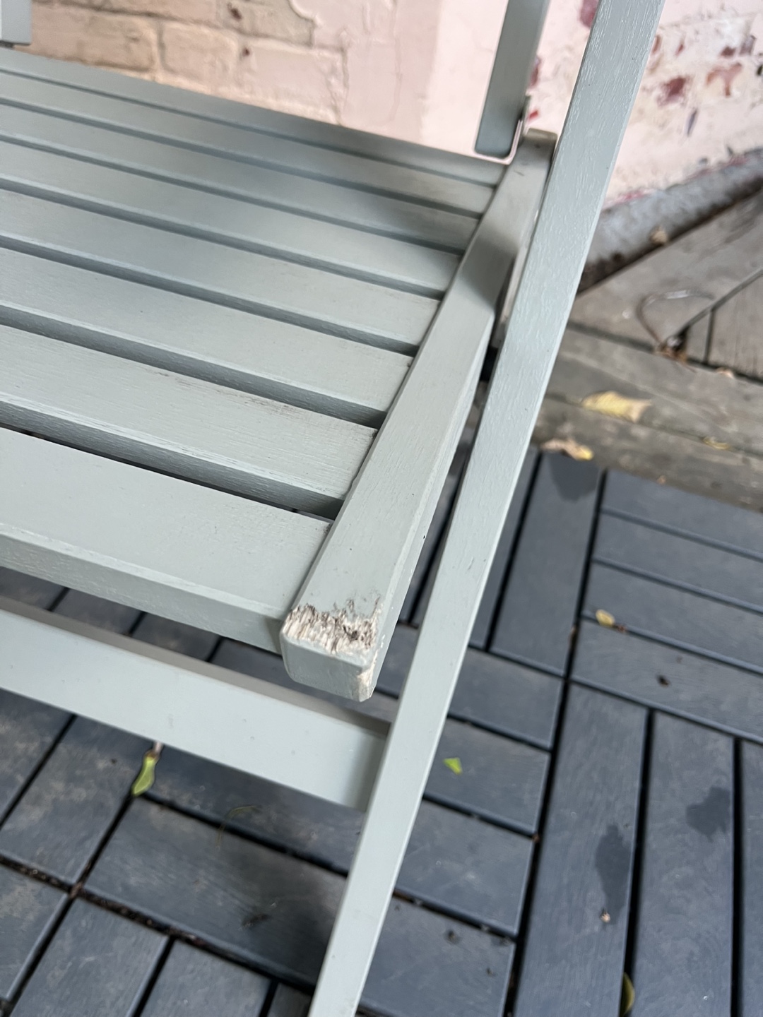 2x Grey Outdoor Adjustable Chair - photo 3