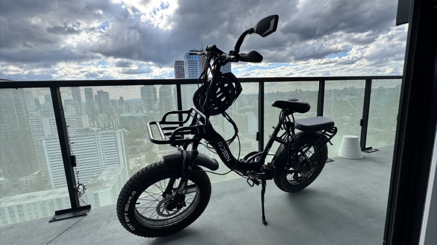 Gosen Folding Fat Tire E-Bike