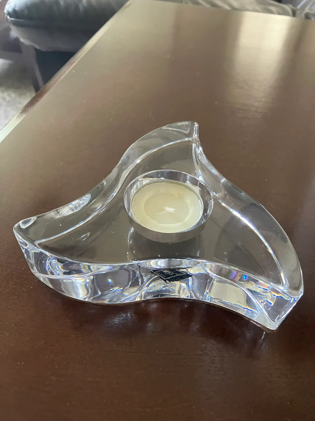Mikasa Crystal Waves Votive Candle Holder thumbnail