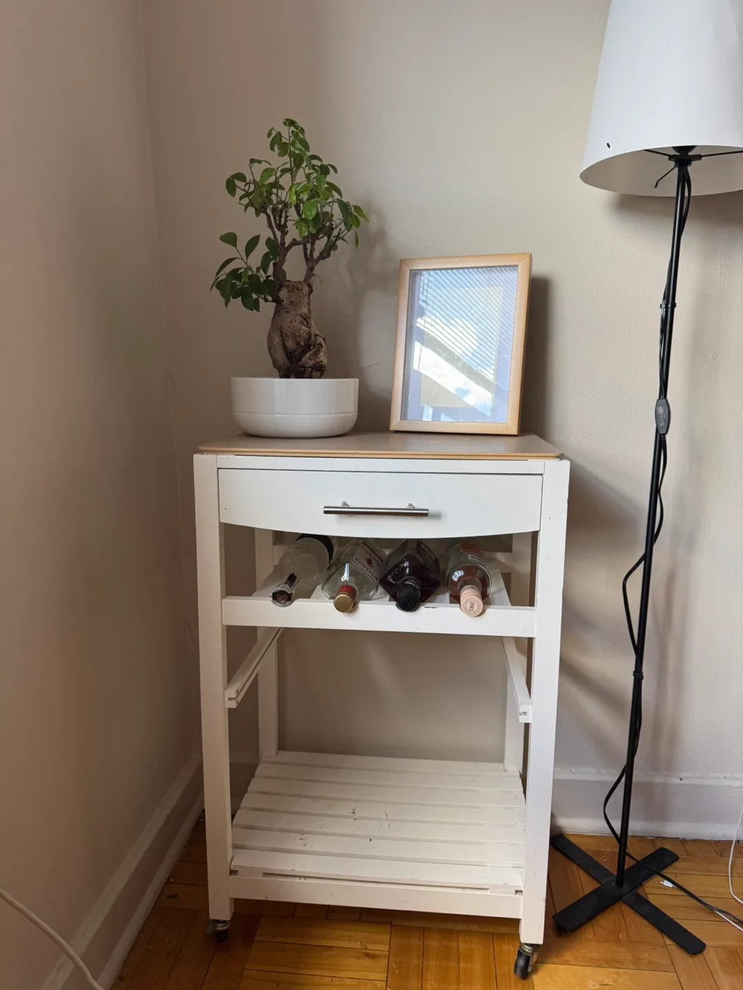 IKEA Bekvam Kitchen Cart - White thumbnail