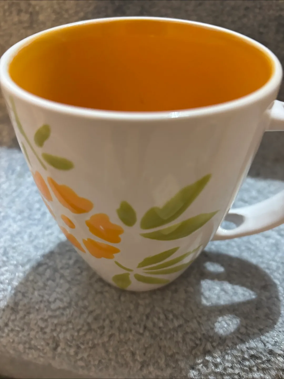 Pier 1 Hand-Painted Stoneware Mug thumbnail