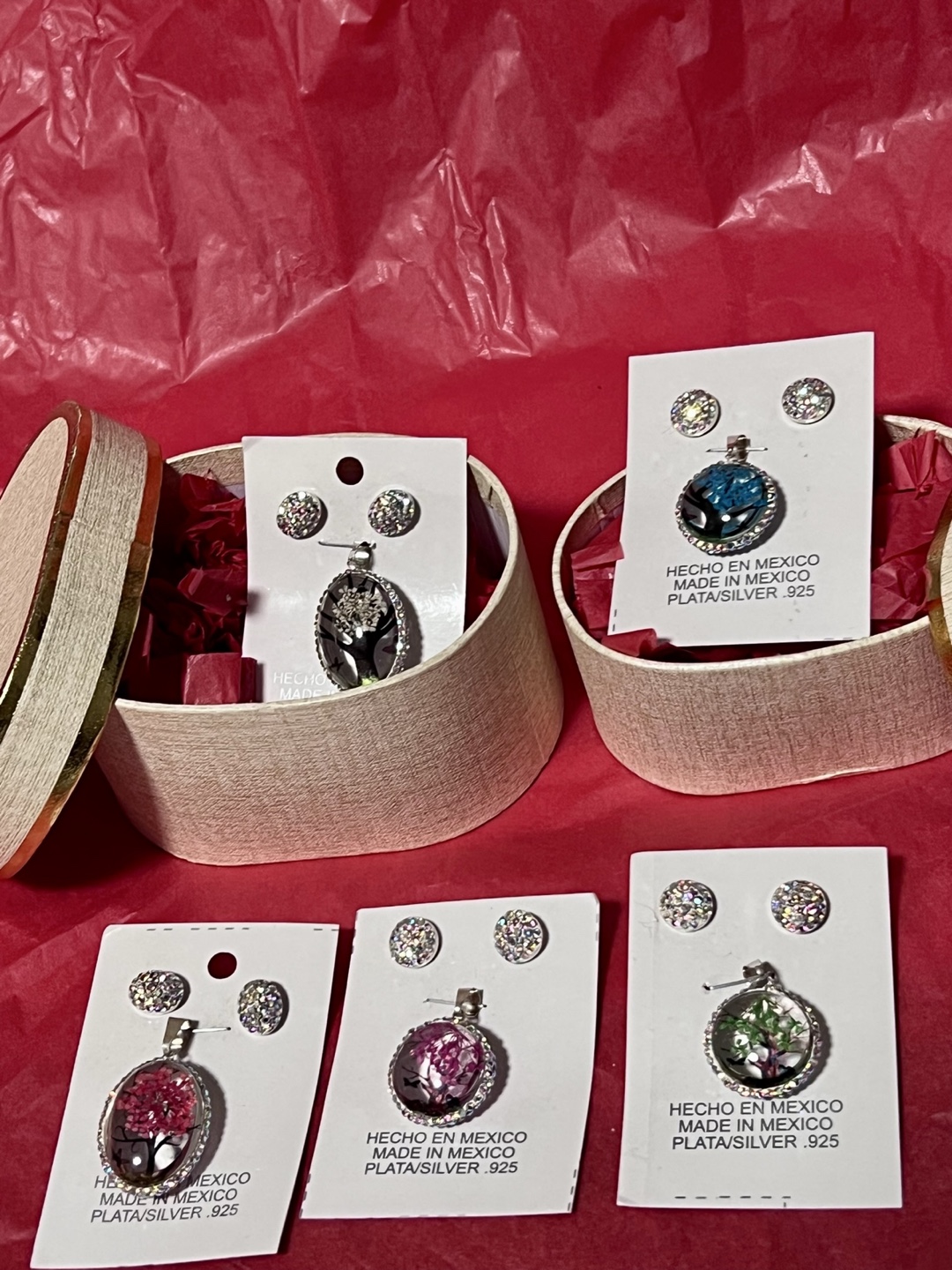 Silver .925 Pendant & Earring Set - photo 3