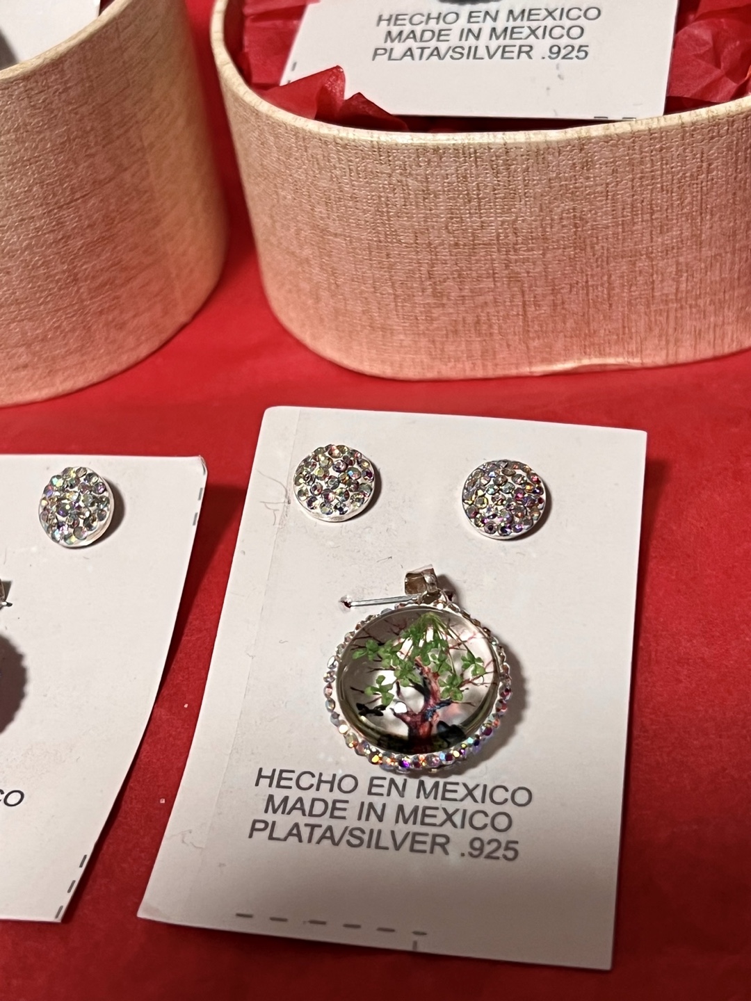 Silver .925 Pendant & Earring Set - photo 4