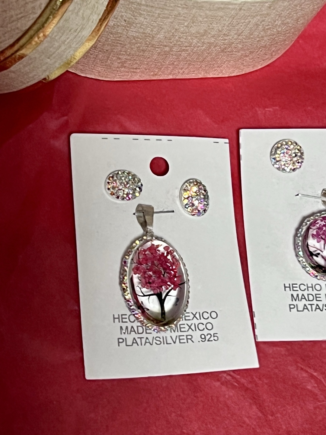 Silver .925 Pendant & Earring Set - photo 5