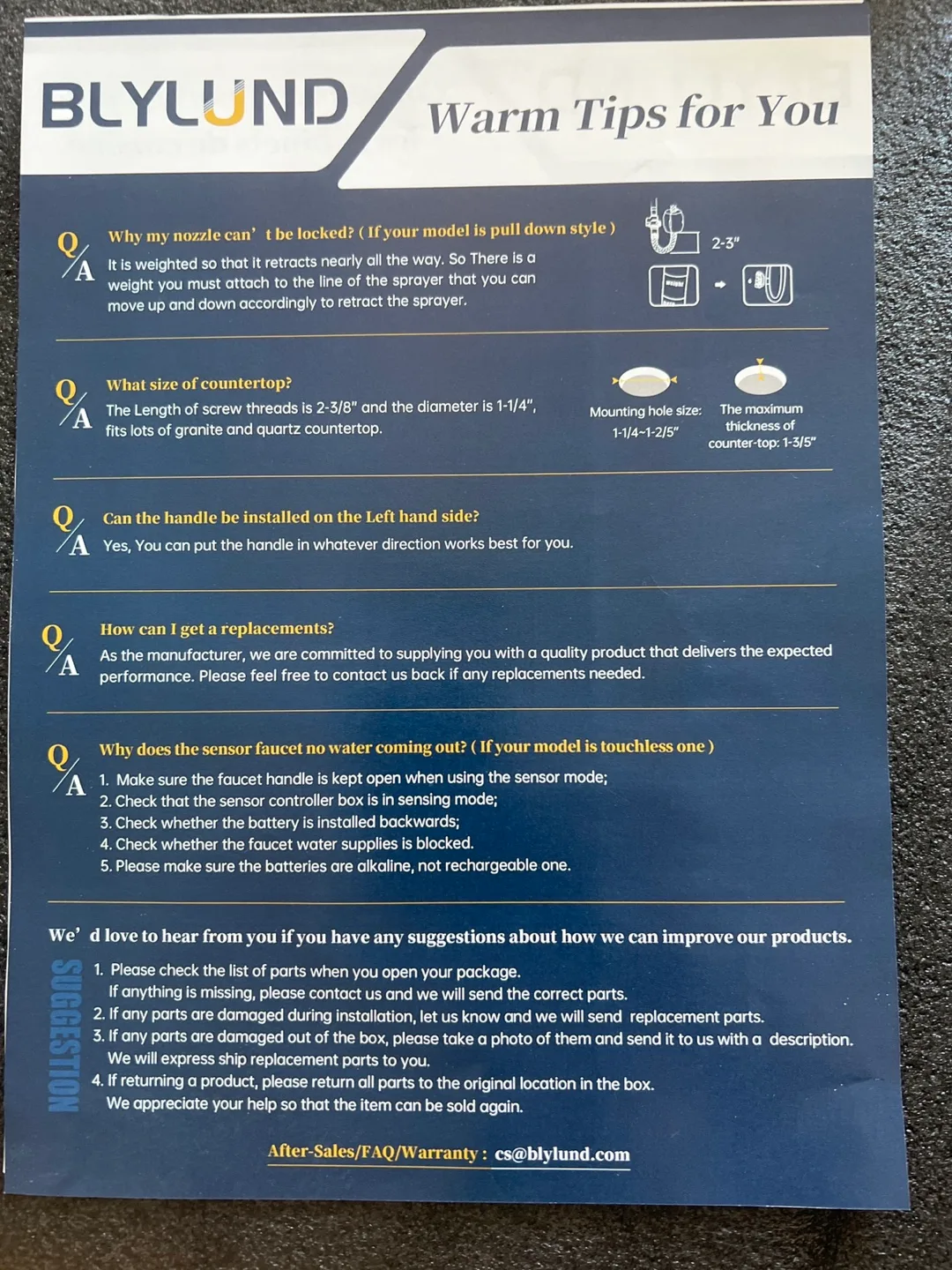 Brass Kitchen Sink Faucet - New in Box! image indicator(2)