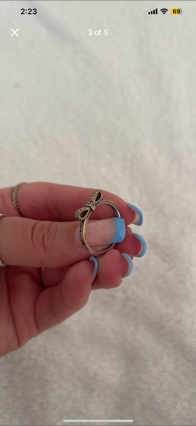 Pandora Love & Bow Ring - photo 2