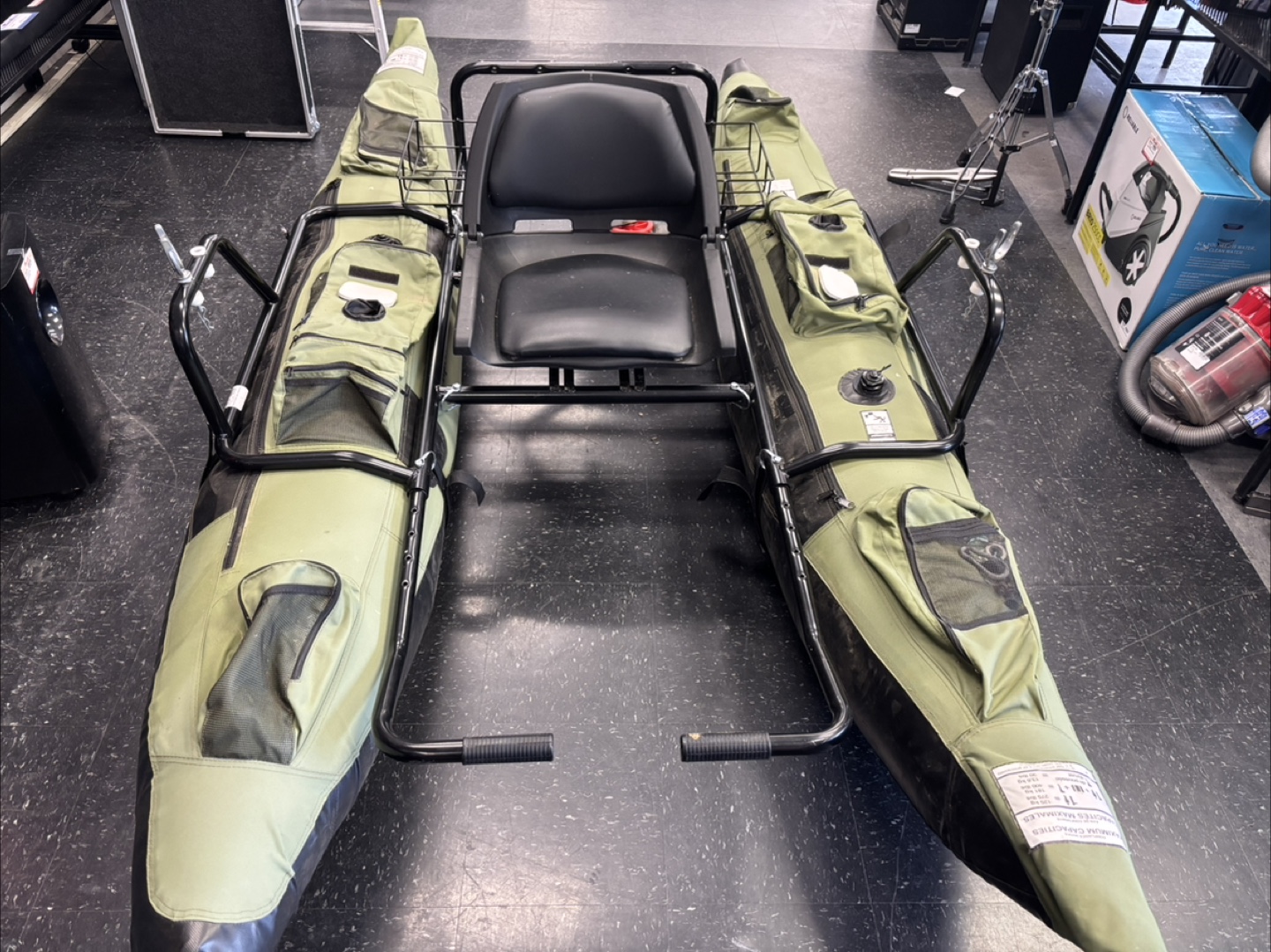 Outcast Pontoon Boat - Fishing Ready