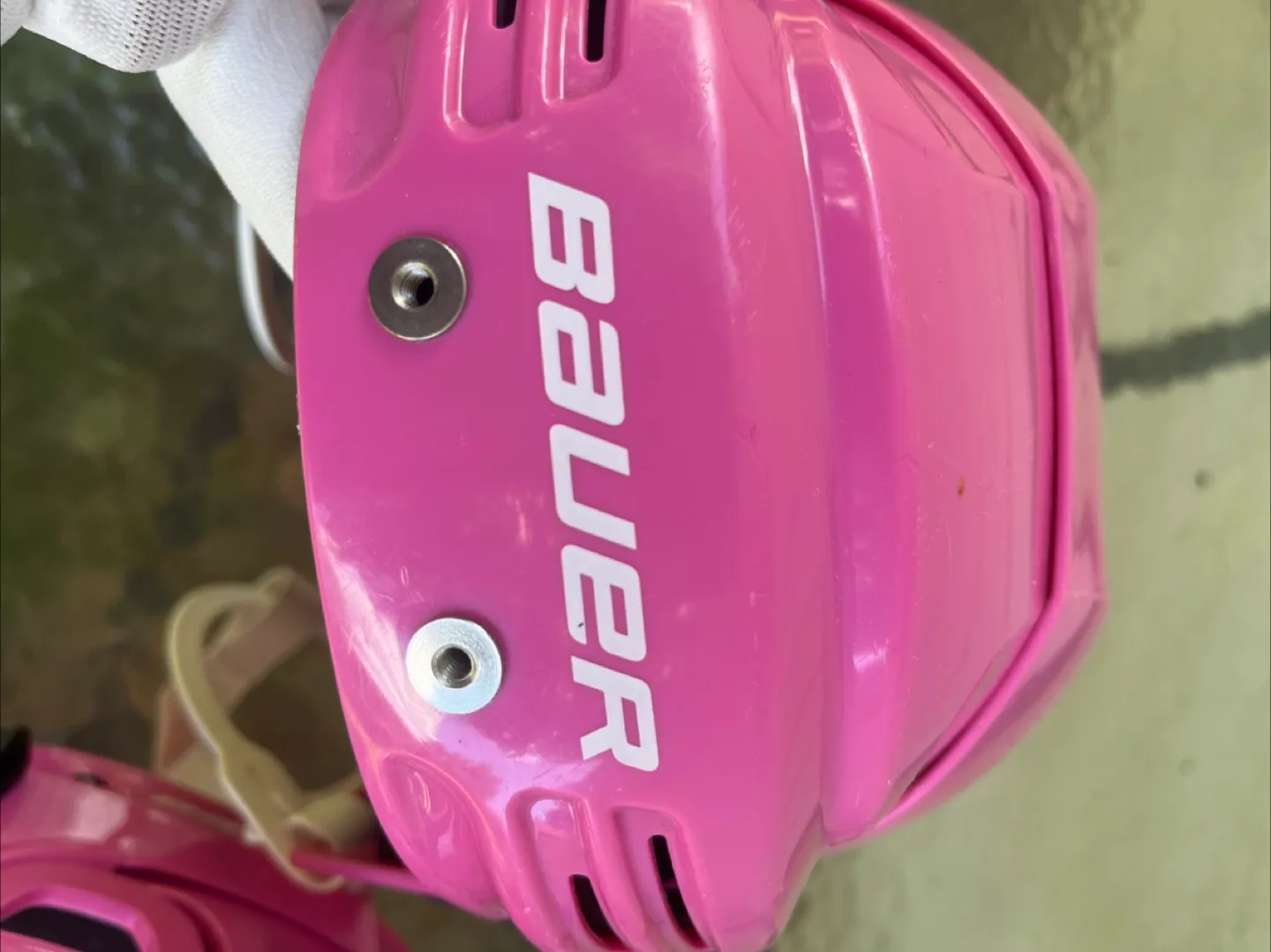 Bauer BHH2100S Hockey Helmet - Pink, Size Small thumbnail